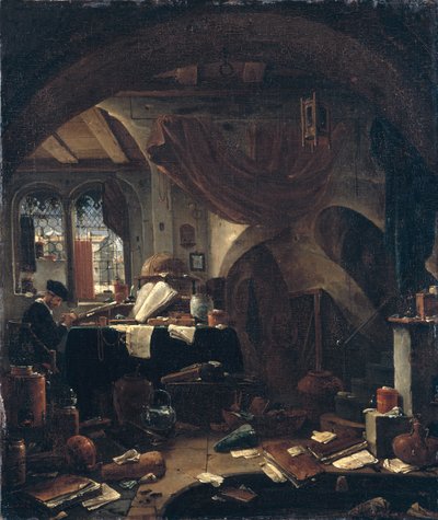 Il laboratorio di un alchimista da Thomas Wyck